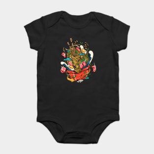 Noodle With Shoes Baby Bodysuit